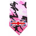 Unconditional Love UK Bone Flag Screen Print BandanaPink Camo UN778711